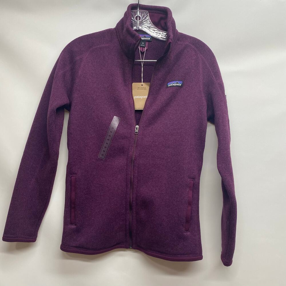 NWT Patagonia Better Sweater Full Zip Night Plum sz XS